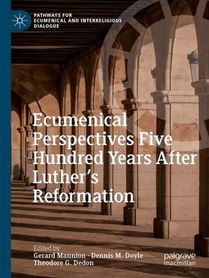 cover image of Ecumenical Perspectives Five Hundred Years After Luther's Reformation